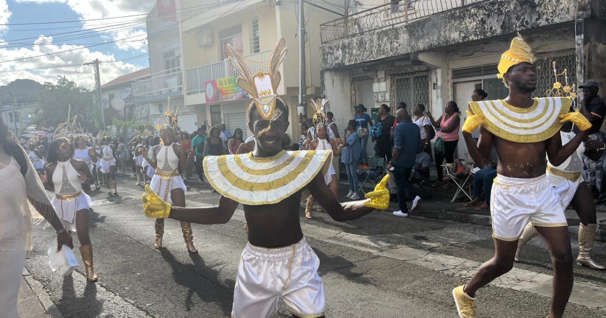 Le Capit'All Show anime le bourg du Robert avec un carnaval haut en couleurs en images et vidéo